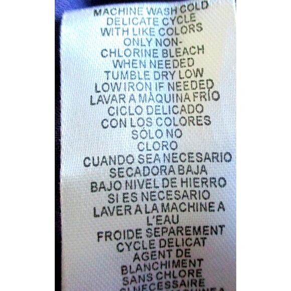 Nina Leonard Women's Purple Sleeveless Wrinkle Resistant Pull Over Dress NWT M. - Picture 12 of 12